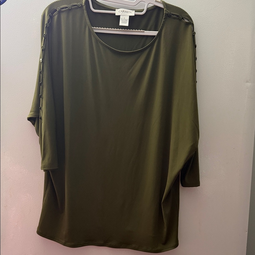 Carmen Marc Valvo Blouse